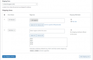 Shipping Methods